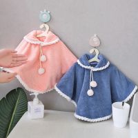 【cw】 Thick Coral Dry Hand Children 39;s Handkerchief for Chirdren ！ 1