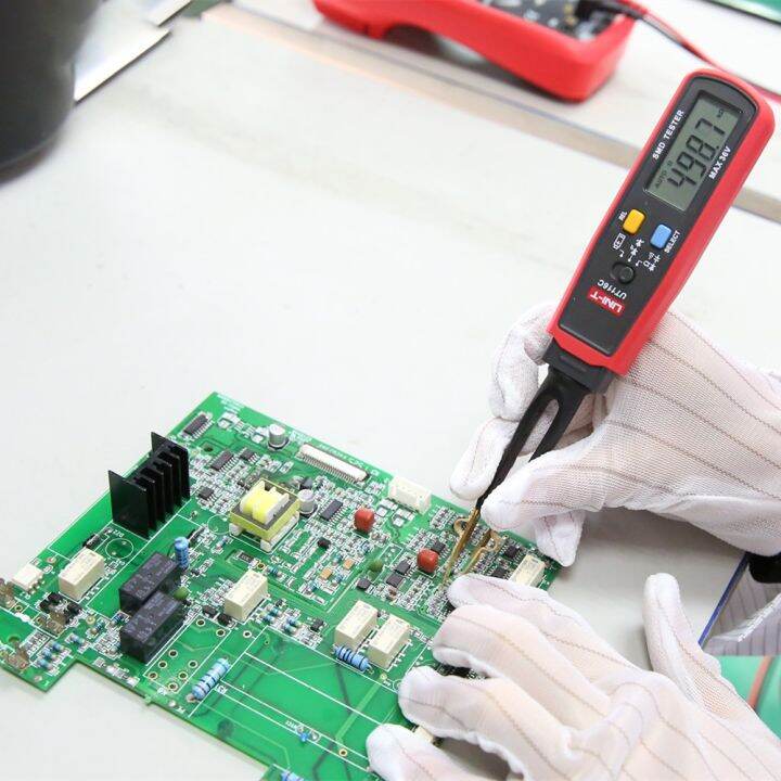 cw-๑-ut116a-ut116c-digital-smd-tester-electrical-multimeter-resistance-capacitance-continuity-diode-test