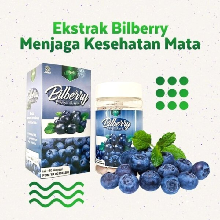 Kapsul Bilberry 60 KPSL Syifa Herbal Kesehatan Mata Herbal Mata