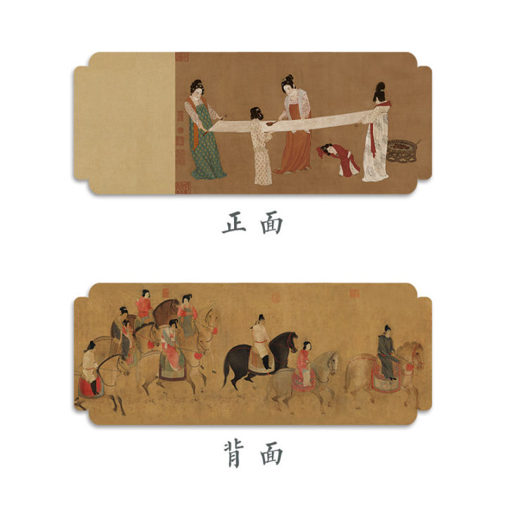 hot-ใหม่จีน-ruihetu-ภาพวาดโบราณผ้าเช็ดชาฟองแห้งกันน้ำไม่หลุดร่วงผ้าปูโต๊ะแบบเซนอุปกรณ์พิธีชงชาธงโต๊ะที่นั่งน้ำชา