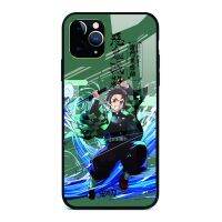 [COD] แอปเปิล 13 อะนิเมะ Ghost Blade ที่ใช้งานได้ 12 ไปยังแผนที่ เคสศัพท์เคสกระจกนิรภัย 11