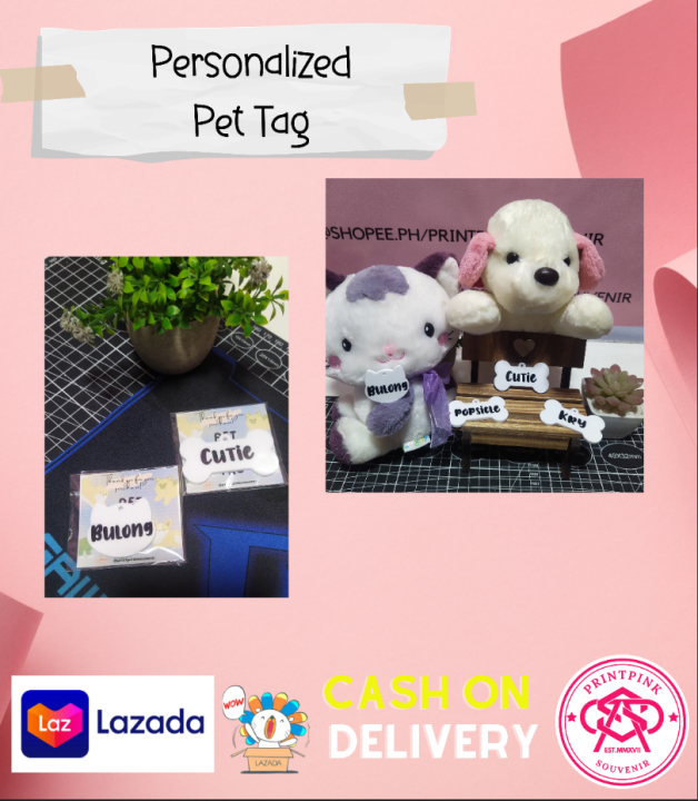 Personalized Pet Name Tag Lazada PH