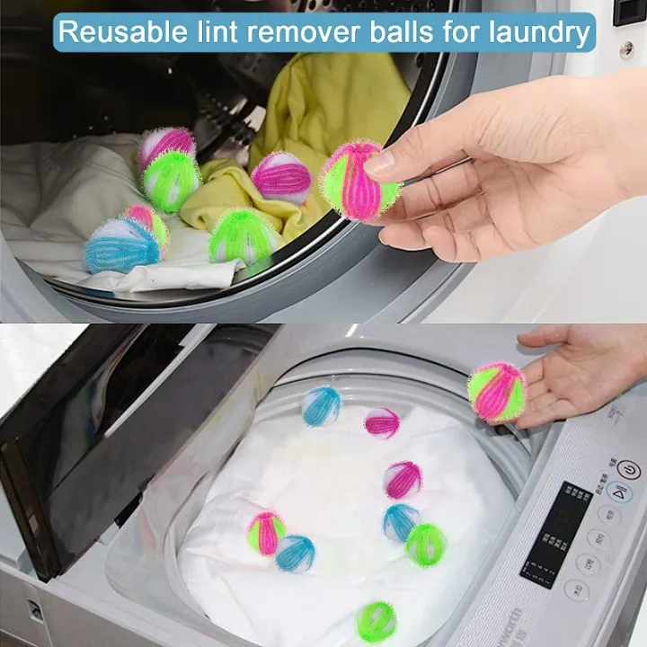 6-1pcs-reusable-washing-machine-filter-floating-lint-hair-remover-catcher-laundry-balls-dirty-collection-fluff-cleaning-ball