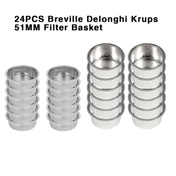 Pressurized Filter Cup For Delonghi Krups Coffee Machine Accessories