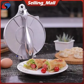 Tortilla Press Pan Non-Stick Flour Tortilla Press Aluminum Tortilla Dough  Press Pan Multipurpose Stove Top Pan Kitchen Tools - AliExpress