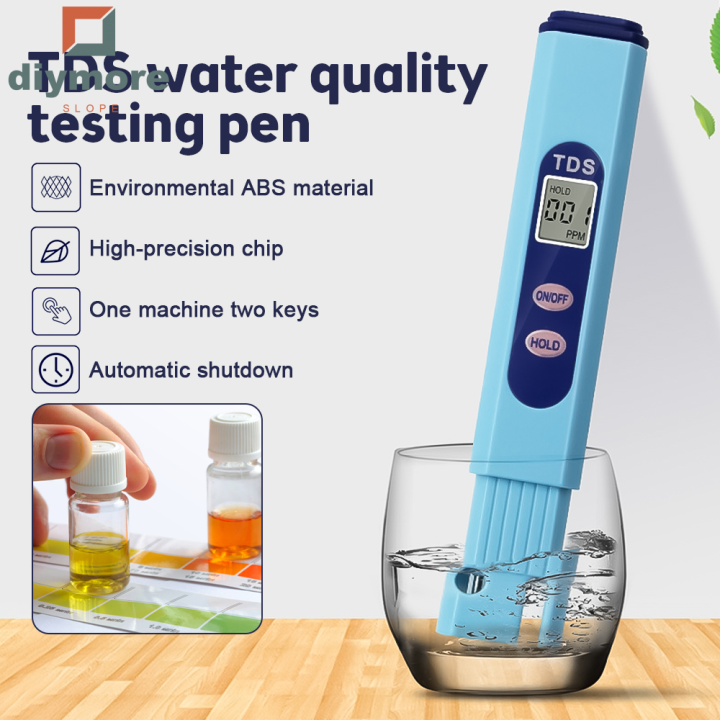 Ziqqucu TDS Tester Water Quality Meter with 0-9990 PPM Measurement ...