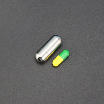 tdfj Pill Holder Metal Keychain Storage Pendant Firstaid