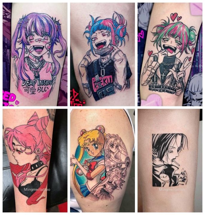 tattoo stickers tahan lama Anime Temporary Tattoos My Hero Academia ...