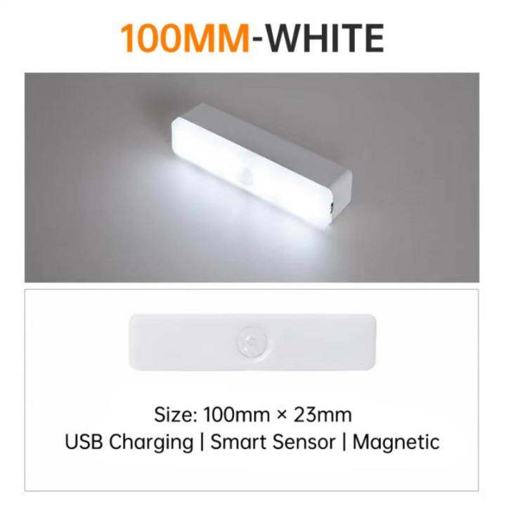 usb-ชาร์จไฟตู้เสื้อผ้าตู้ครัวทางเดินบันได-led-ไฟกลางคืนสร้างสรรค์-motion-sensor-แสงไฟ-led-ไร้สาย