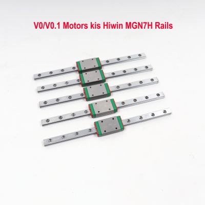 Blurolls Voron 0 Voron 0.1 3d printer Hiwin MGN7H carriages 150mm rails 5pcs Voron0.1 liner guide  Power Points  Switches Savers