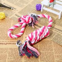 Dog Toy Puppy Dog Dental Chew Toys Rope Cotton Dog Ball Braided Knot Toy Bone Toys Teething Cleaning Toys