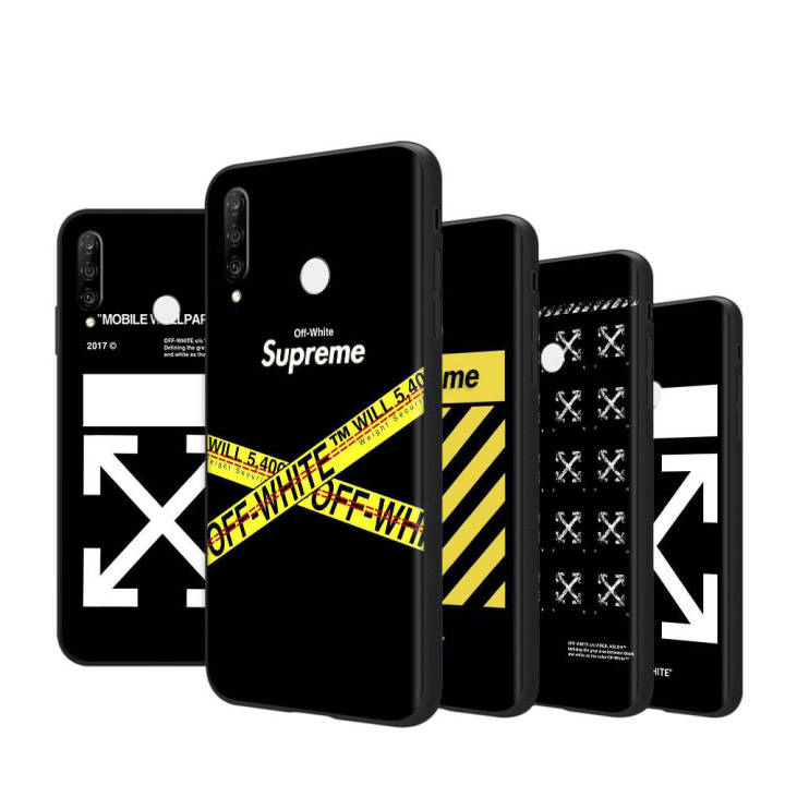 OFF WHITE SUPREME LOGO iPhone XR Case Cover