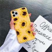 ﹍﹊☍ Cute Cartoon Nature Sunflower Case for Samsung A71 51 50S 30S 20S 30 21S 20 10S 7 01 G530 J2Prime Soft TPU Original Cover