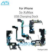 USB แท่นชาร์จแจ็คปลั๊กซ็อกเก็ตพอร์ตเชื่อมต่อสําหรับ iPhone 6 6S 7 8 Plus 6P 6SP 7P 8P SE2 X XS MAX XR เครื่องชาร์จข้อมูล Flex Cable