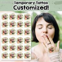 ✇☢ Customized Personalized Waterproof Temporary Tattoo Sticker DIY Fake Tatoo Make Your Own Custom design Tattoo For Logo/wedding