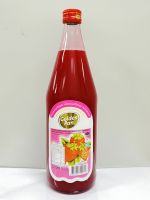 น้ำหวานเข้มข้น ตรา โกลเด้น แพน(Golden Pan) ขนาด 750ml. รสสตอเบอรี่(Strawberry)