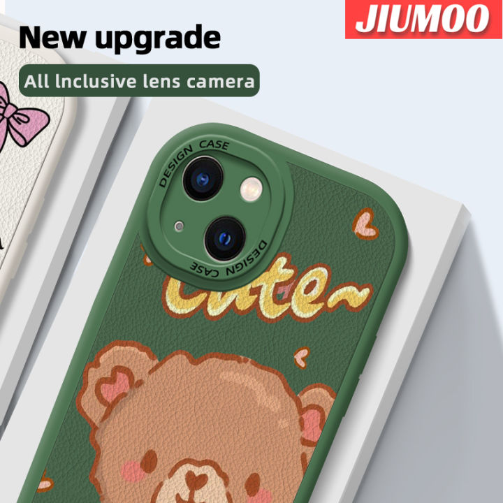 เคส-jiumoo-สำหรับ-xiaomi-poco-m4-pro-5g-redmi-note-11t-5g-note-11s-5g-เคสการ์ตูนน้อยน่ารักหมีแฟชั่นดีไซน์ใหม่เคสโทรศัพท์ซิลิโคนแบบหนังนิ่มคลุมเต็มรูปแบบเคสป้องกันเลนส์กล้องเคสกันกระแทกลวดลาย