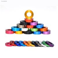 ✼✗ 10pcs/lot Alu flat washer M3 M4 M5 M6 M8 M10 colourful Anodized aluminum flat Washers Gasket for RC part