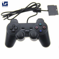 Me【พร้อมส่ง】ตัวควบคุมเกมแพดเชื่อมต่อแบบมีสายสำหรับ PS2