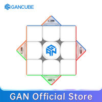 GAN Mini M Pro รูบิกปริศนาแม่เหล็ก3X3 ของเล่นรูบิกขนาดเล็กแบบไม่มีสติกเกอร์ขนาด53มม และ ก้อนความเร็ว