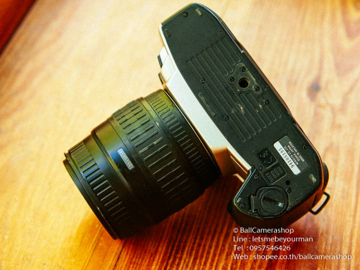 ขายกล้องฟิล์ม-minolta-a360si-serial-94108191-พร้อมเลนส์-sigma-28-80mm-macro