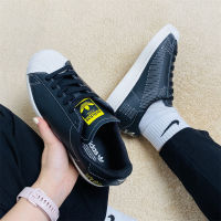 Genuine   Superstar Men And Women Black And White Shell Head Casual Sports Shoes Fv2833