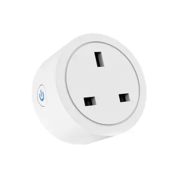 Tuya Wifi 20A UK Smart Plug Mini Power Monitor Socket Remote Vioce App  Control