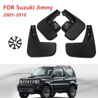 ☈บังโคลน4ชิ้นสำหรับ Jimny บังโคลน2005-2018อุปกรณ์เสริมสำหรับป้องกันบังโคลน Stylline ด้านหน้าด้านหลัง