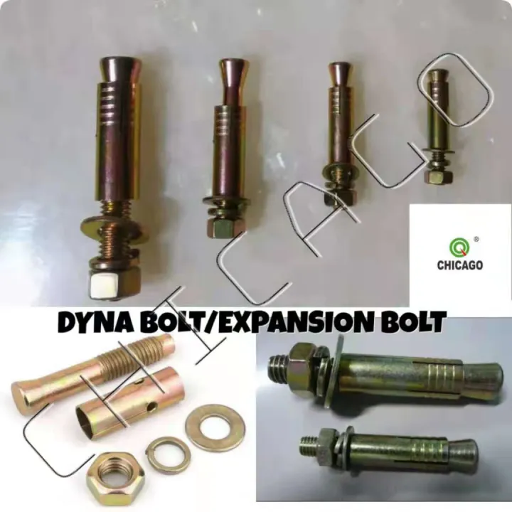 DYNA BOLT/EXPANSION BOLT 1/2*100MM (12PCS) | Lazada PH
