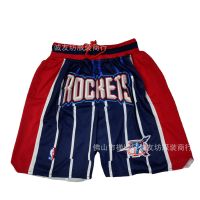 ▩ Basketball Pants Rockets Rockets Blue Stripes Juston Pockets Basketball Pants One Piece Dropshipping Ebay