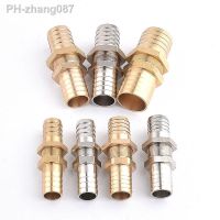 14-25mm Barbed Tube Pipe Fitting Hose Barb Bulkhead Brass Pagoda Straight Bulkhead Equal Connector Garden Water Pump Irrigation