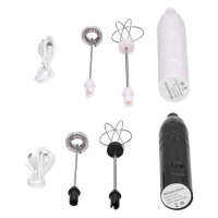 Milk Frother 3-Gear Multi-Function Mixer Hand-Held Electric Milk Foam Machine USB Charging Kitchen Supplies