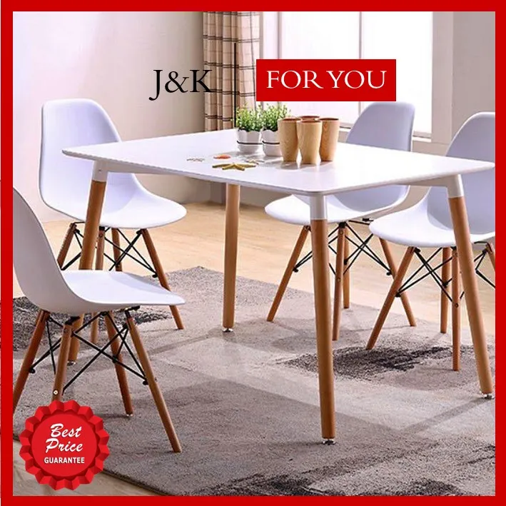 SALE LIMITED TIME ONLY! JKS Scandinavian Dining Set (Table with 4 pcs