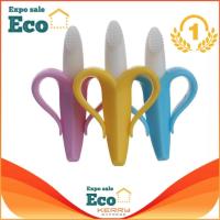 Eco Baby Banana Brush Teether / Toothbrush แปรงกล้วย ยางกัดกล้วยสำหรับเด็กอ่อน