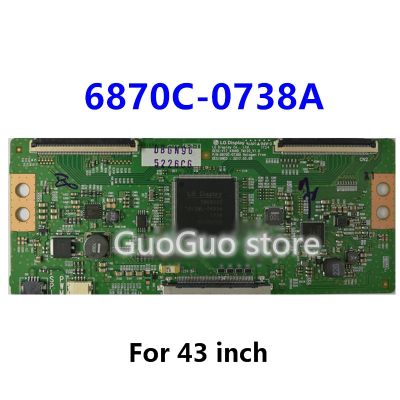 1ชิ้นแบรนด์ใหม่ TCON คณะกรรมการ6870C-0738A ทีวี T-Con TCON V17-43UHD-TM120-V1.0ลอจิกบอร์ด