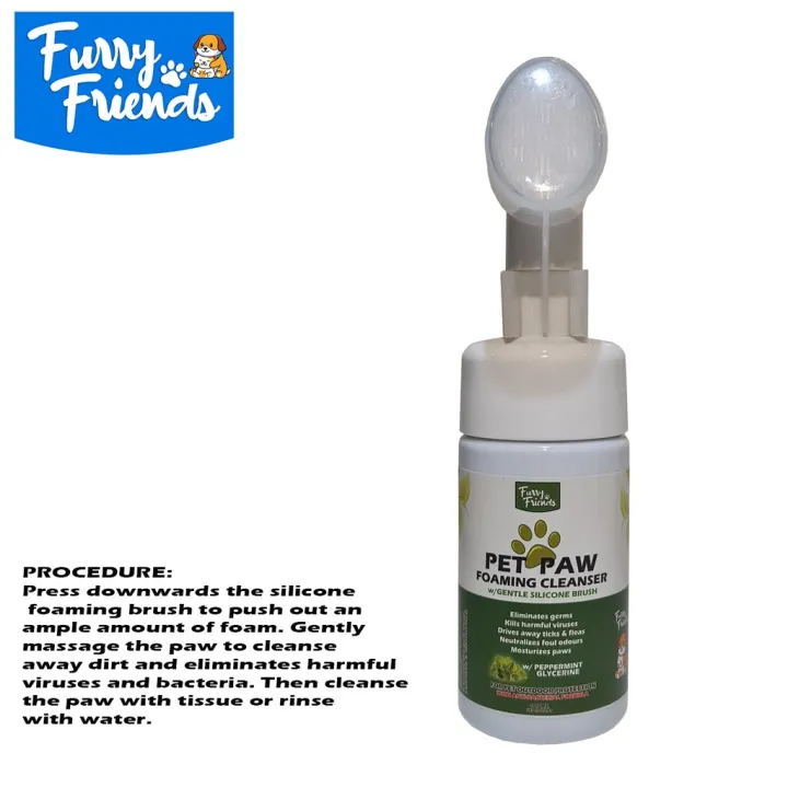 PET PAW FOAMING DISINFECTANT CLEANSER Lazada PH