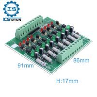 โมดูลแยกออปโต้คัปเปลอร์8ช่องสัญญาณ220V เอาต์พุต NPN ระดับต่ำโมดูลทดสอบไฟฟ้ากระแสสลับจอภาพจ่ายไฟโปรเซสเซอร์ PLC