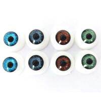 10PCS 12-20mm Reborn Doll Baby Realistic Half Round Hollow Back Fake Eyes Eyeballs DIY Mask Doll Bear Animals Making Doll Toys Exercise Bands