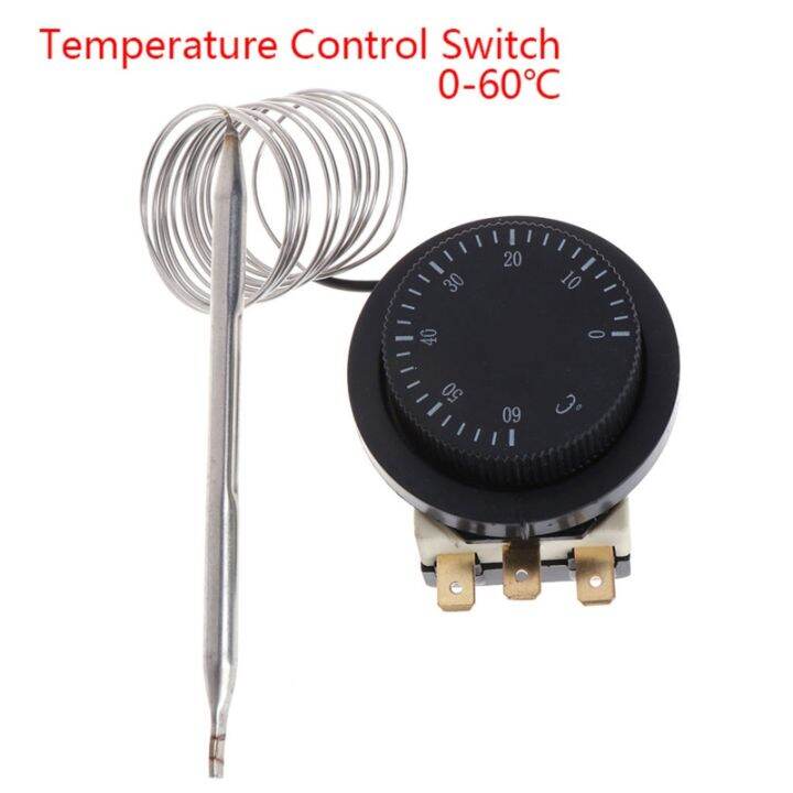 สวิตช์ควบคุมอุณหภูมิ0-60-capillary-thermostat-ควบคุมเหมาะสำหรับเซ็นเซอร์ควบคุมสวิตช์ส่วนที่เสียหาย