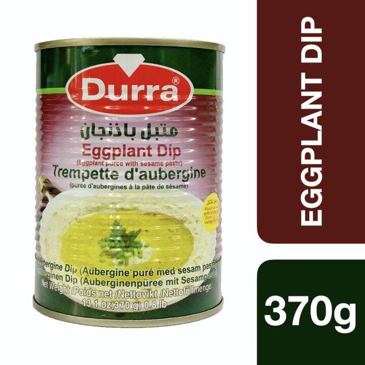 new-arrival-durra-eggplant-dip-370g-ดูร่า-ดิปมะเขือม่วง-370-กรัม-old-packaging