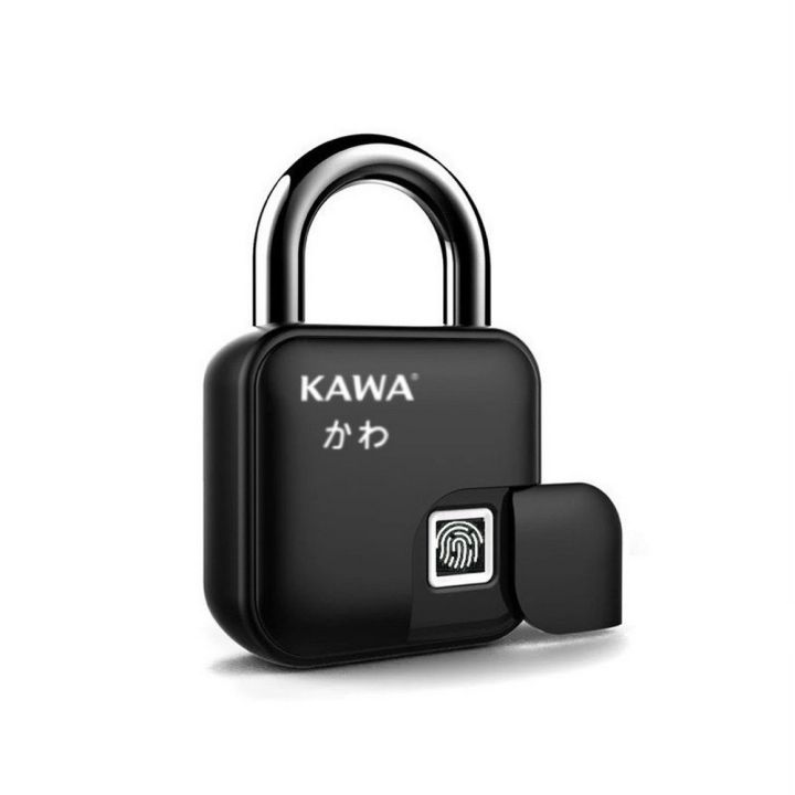 กุญแจแสกนลายนิ้วมือและปลดล็อคผ่านแอป-kawa-k6-pro-กันน้ำ-ip66-จดจำลายนิ้วมือได้สูงสุด-10-ลายนิ้วมือ