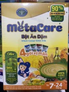 Date Mới Bột Ăn Dặm 4 Vị Mặn Metacare 200 gr 7-24 tháng