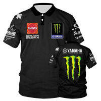 POLO POLO shirt- POLO POLO shirt Polo Collar Yamaha Monster (custom Design) /XS-6XL 25