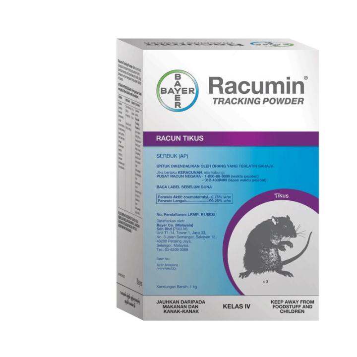 Bayer Pest Control 100 Original Chemical Racumin Tracking Powder