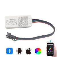 【☊HOT☊】 yu07 Ws2811 Ws2812b Ucs1903สี Pixel แถบไฟ Led Dc 12V Sp110e Sp501e Wifi บลูทูธไร้สาย Rgb Controller