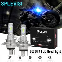 ✈ไฟหน้ารถจักรยานยนต์ LED 35W สีฟ้าน้ำแข็ง8000K 2ชิ้นสำหรับ Suzuki GSXS 1000 2015 2016 2017 2018 2019-2021 Suzuki GSXS 750 2015-2021