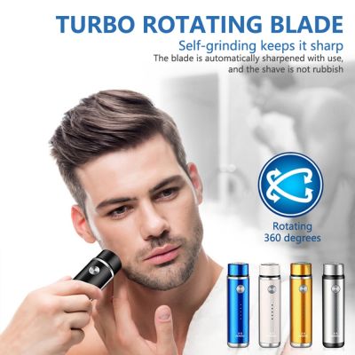 Male Electric Shaver Face Beard Safety Razor Facial Body Razor Shaving Machine USB Charging Portable Mini Travel Shaver for Men