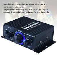 【sought-after】 เครื่องขยายสัญญาณเสียงรถยนต์2CH 200W + 200W 12V เครื่องขยายเสียงออดิโอ HIFI ดิจิตอลเครื่องขยายเสียงสเตอริโอ FM USB พร้อมรีโมท