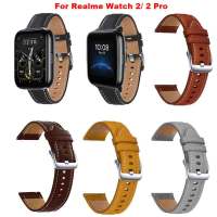 สายนาฬิกาหนัง22มม.,สายนาฬิกาข้อมือสำหรับ Realme Watch 3 / 2 / 2 Pro สายรัดข้อมืออัจฉริยะสายรัดข้อมือสำหรับ Realme Watch S/S Pro อุปกรณ์เสริมเข็มขัด