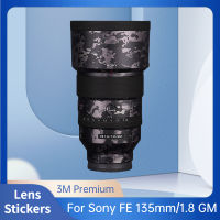 FE 135 1.8 GM Decal ผิวไวนิลห่อฟิล์มเลนส์ป้องกันสติกเกอร์ Protector Coat สำหรับ FE 135มม. F1.8 GM FE135MM FE135 F 1.8